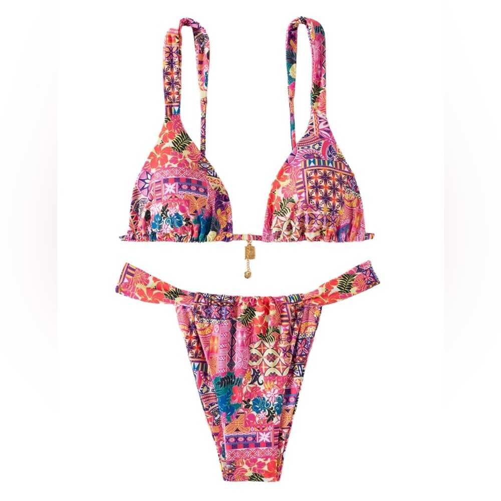 Colorful Patterned Bikini